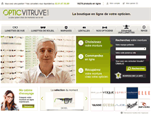 Tablet Screenshot of opticvitruve.com